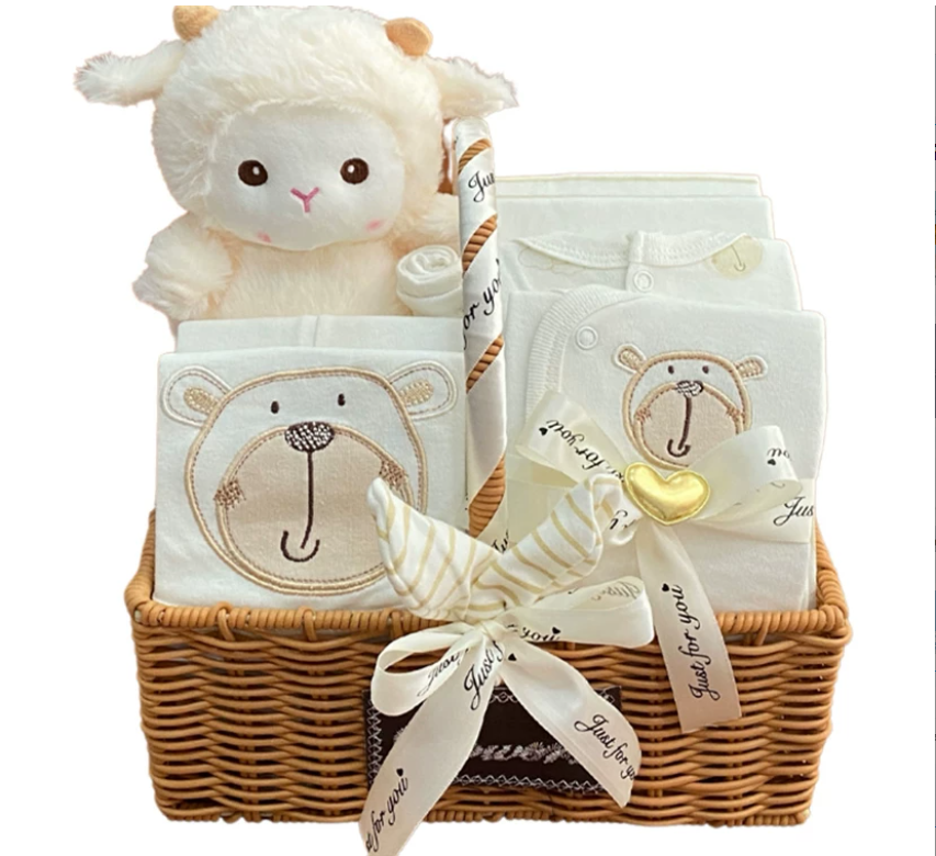 Cozy Newborn Baby Clothing Set Gift Box - One Set