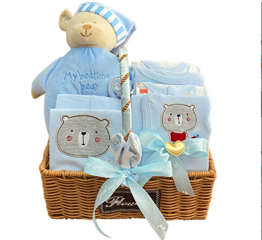 Cozy Newborn Baby Clothing Set Gift Box - One Set