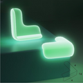 Fluorescent Glow-in-the-Dark Corner Protectors – Baby Safety Table Edge Guards