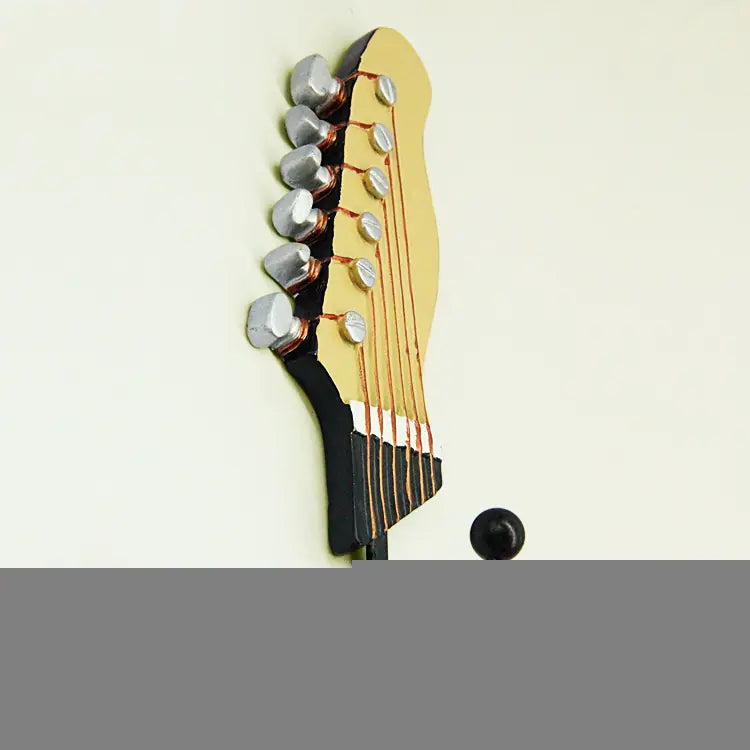 Resin Guitar Coat Hook for Modern Decor