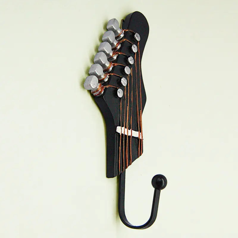 Resin Guitar Coat Hook for Modern Decor
