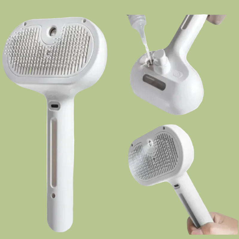 Pet Hair Spray Brush