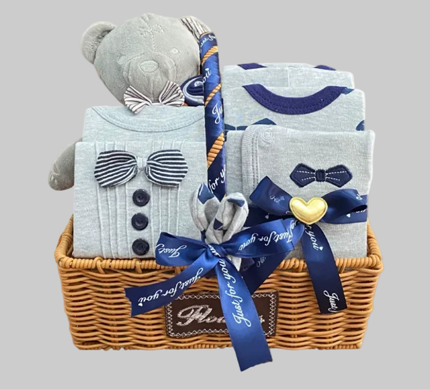 Cozy Newborn Baby Clothing Set Gift Box - One Set