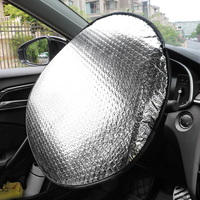 Car Steering Wheel Sunshade for Summer Heat Protection