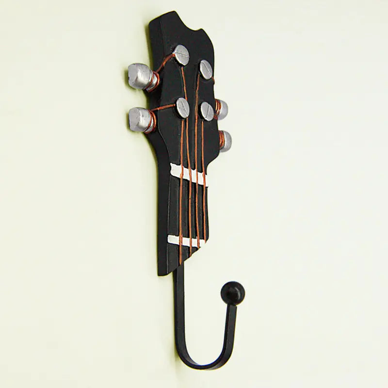 Resin Guitar Coat Hook for Modern Decor