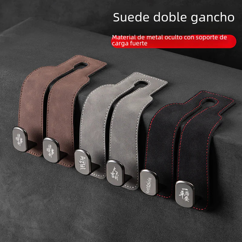 Durable Stylish Car Seat Back Hooks for Front Seats Storage